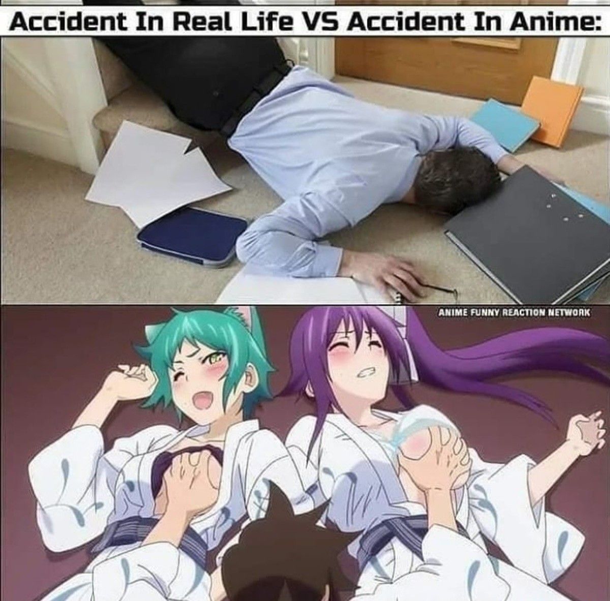 the real accident is you