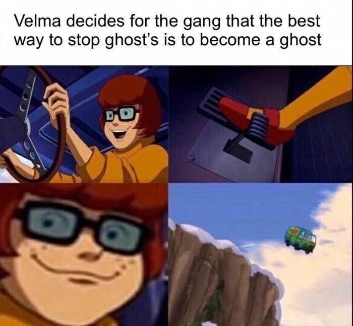 Velma no!