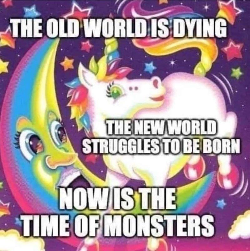 Be the monster the world needs