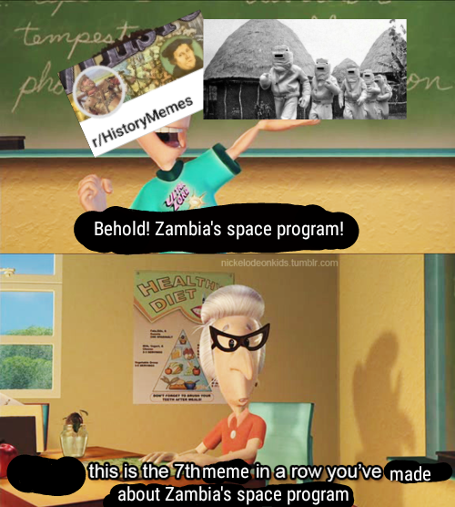 There's only so many times I can learn about how Zambia wanted to convert Martians to Christianity