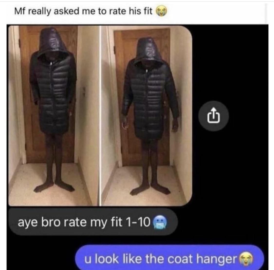 Mf coat hanger