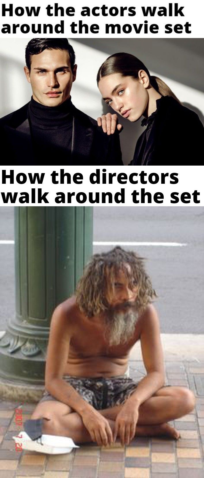 Never seen a good looking director