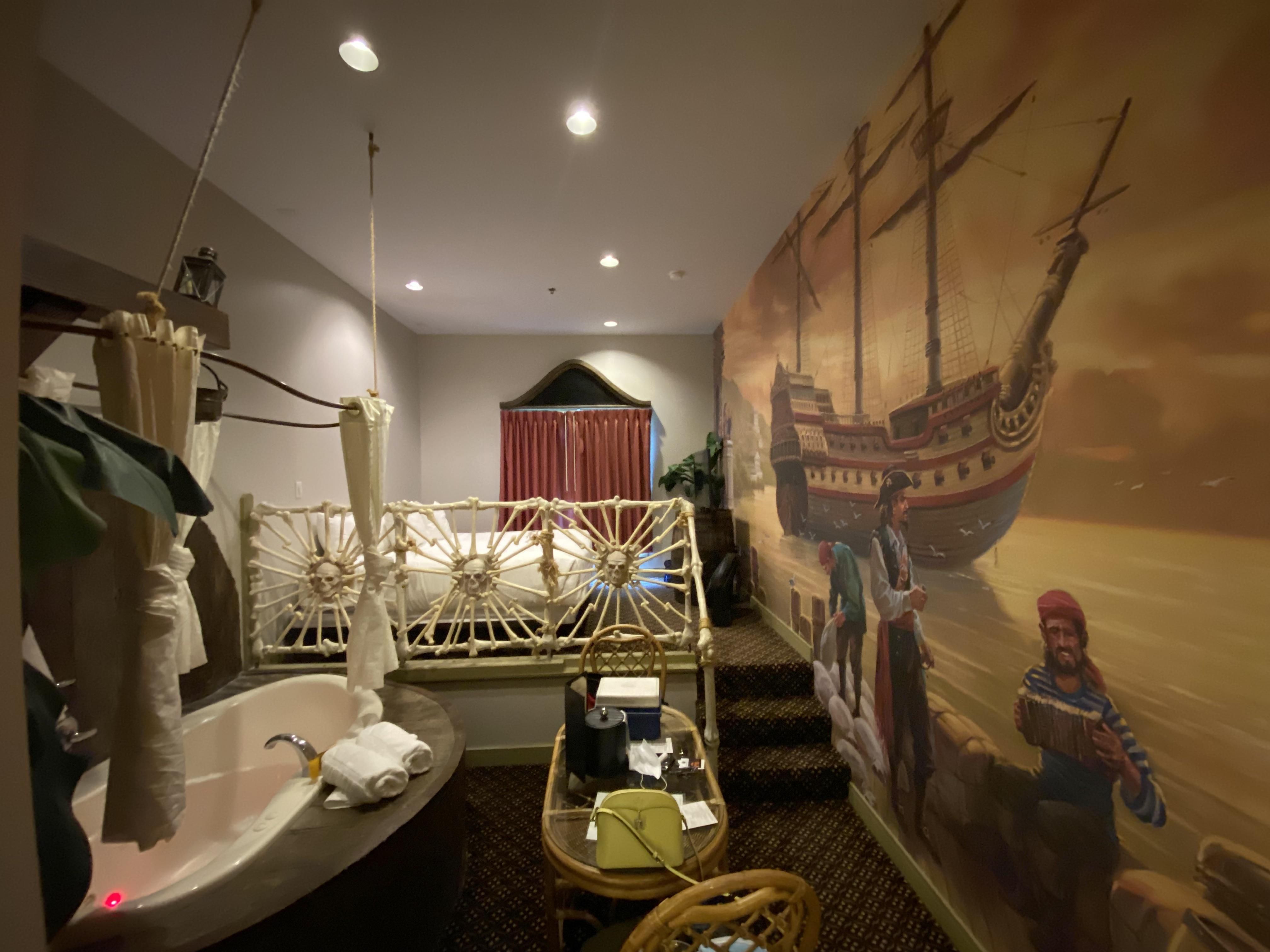 My wife recently booked us a pirate room to celebrate our anniversary…let’s hear those one liners.