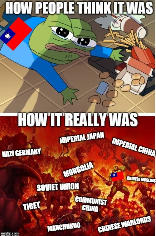 The Republic of China was hardcore as *** during the 20th century