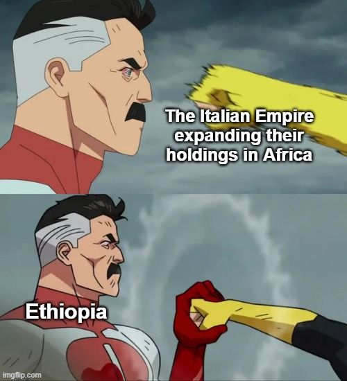 So the Italians will never bother the Ethiopians ever again... right?