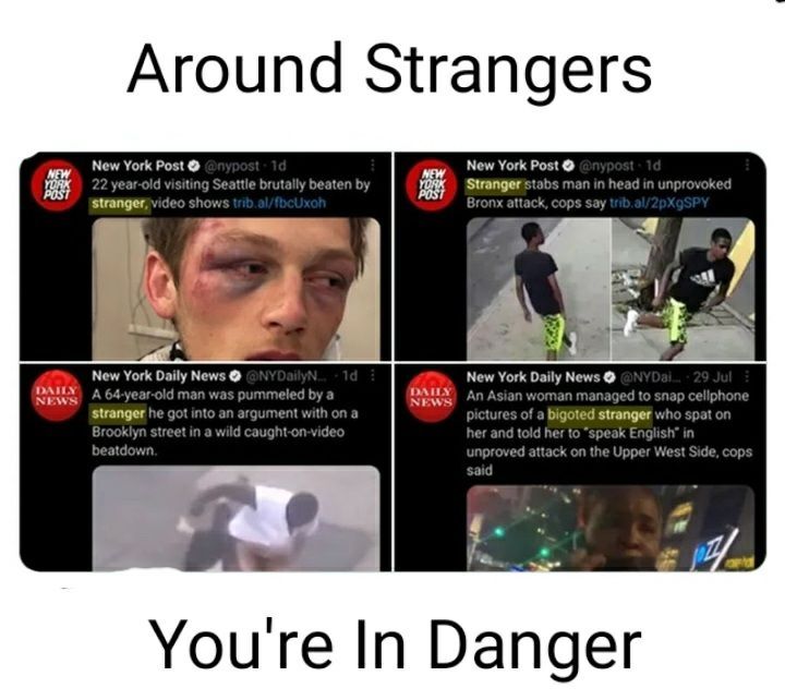 Stranger danger