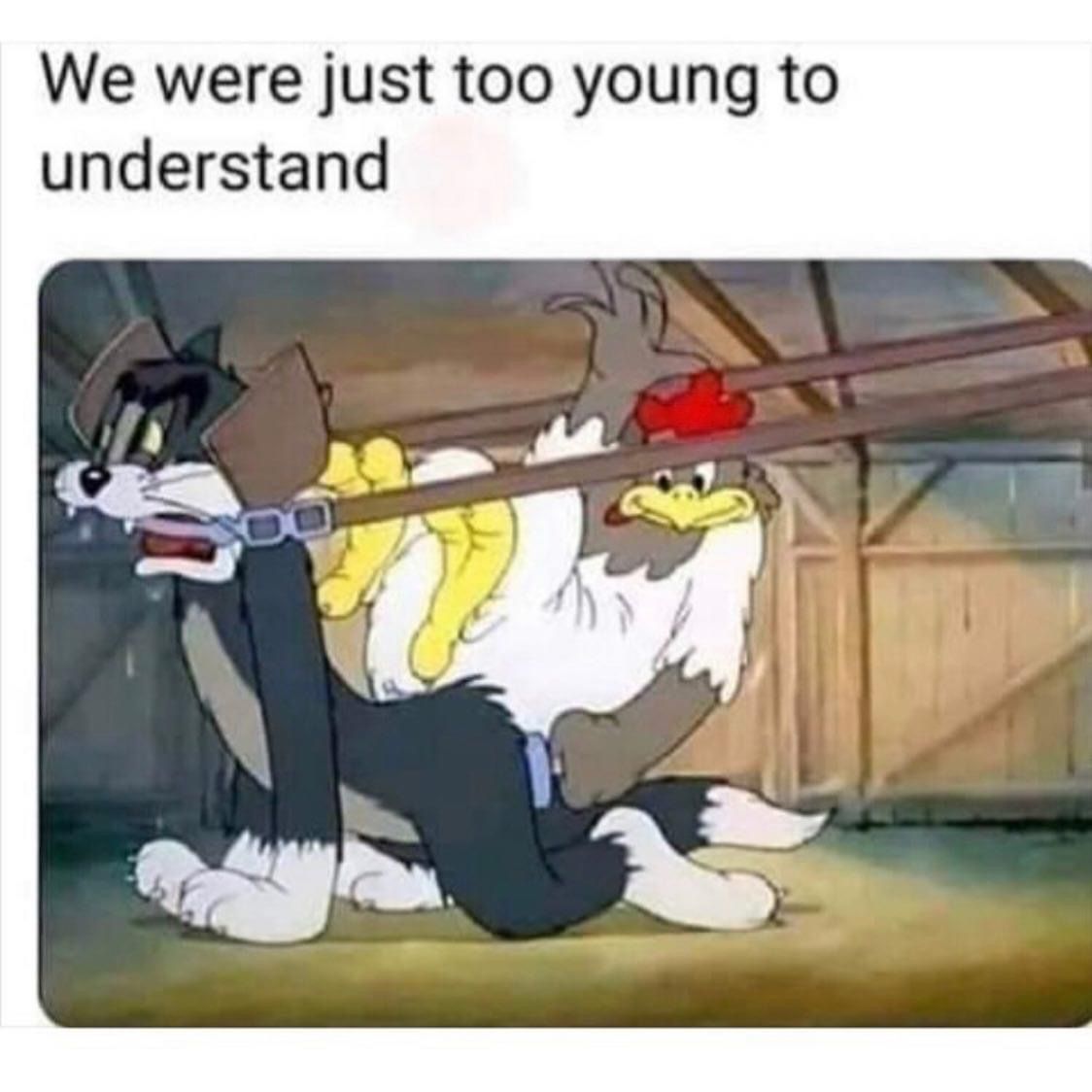My generation’s cartoons were wild