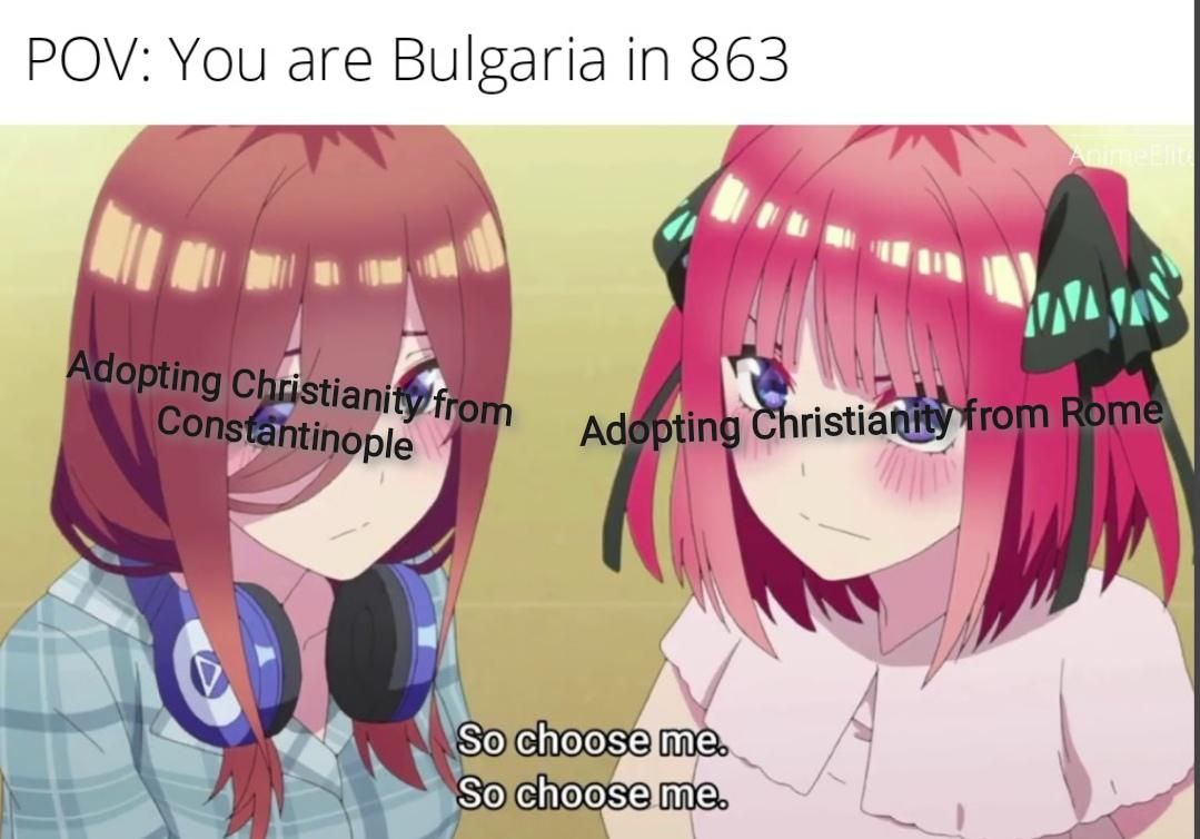 Bulgaria: "They're the same picture"
