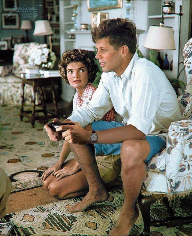 JFK had early access to the PS4 release - 1953 Kennedy Family Home