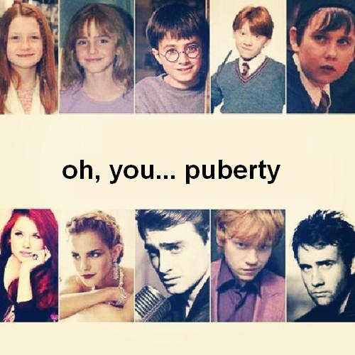 Puberty, what are you doing? Puberty ?! STAHP!