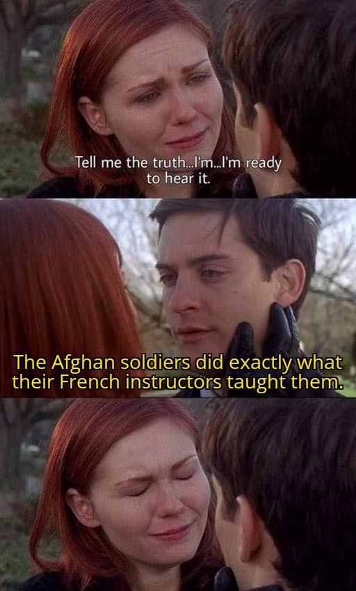 Some white flags were raised