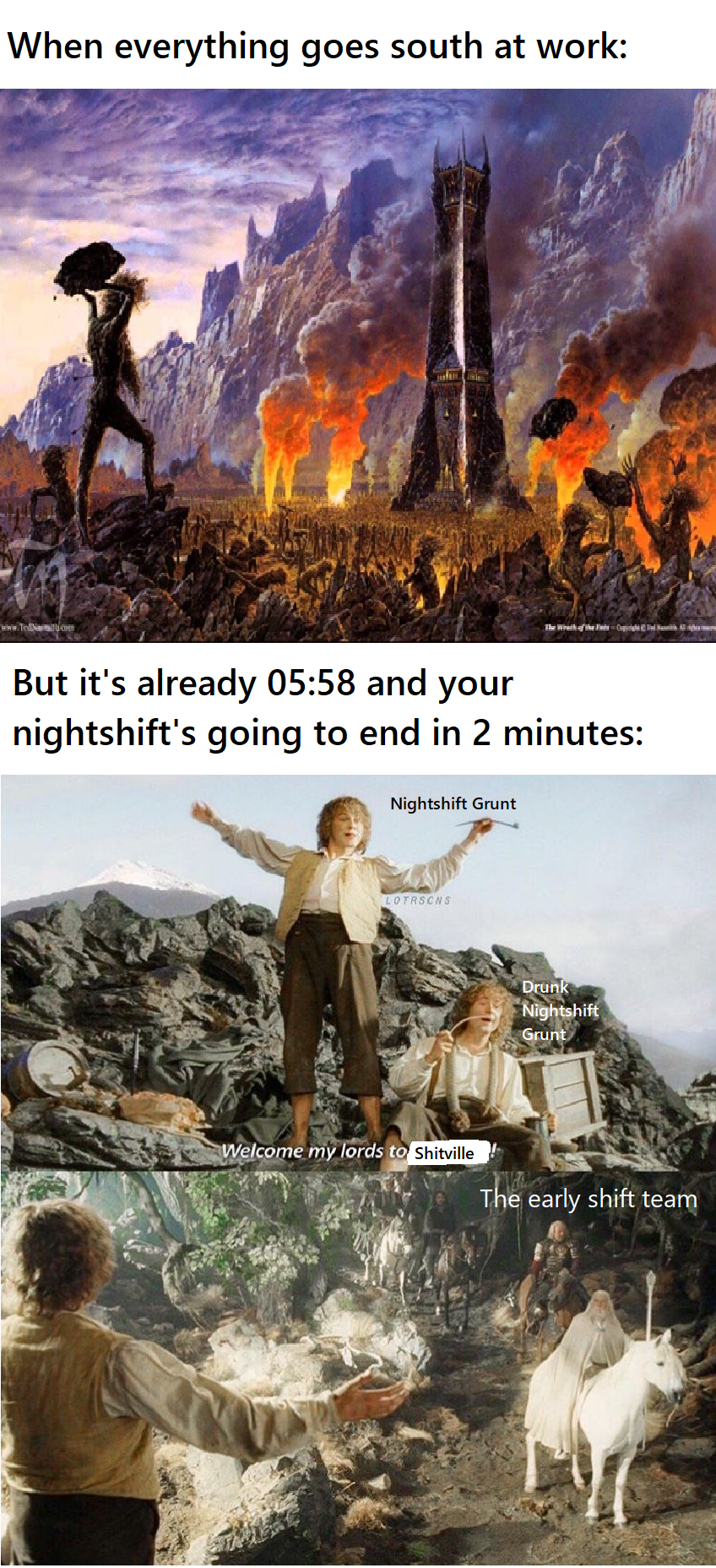 "Lasciate ogne speranza, voi ch'intrate." - Dante Alighieri