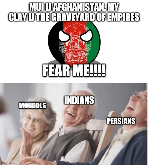 Afghanistan is the graveyard of.... mostly Western Empires..