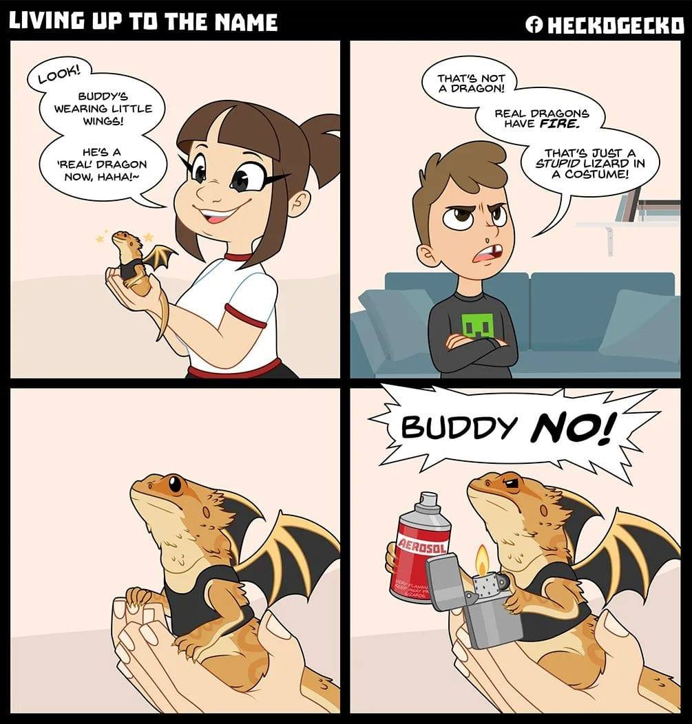 what a bad dragon