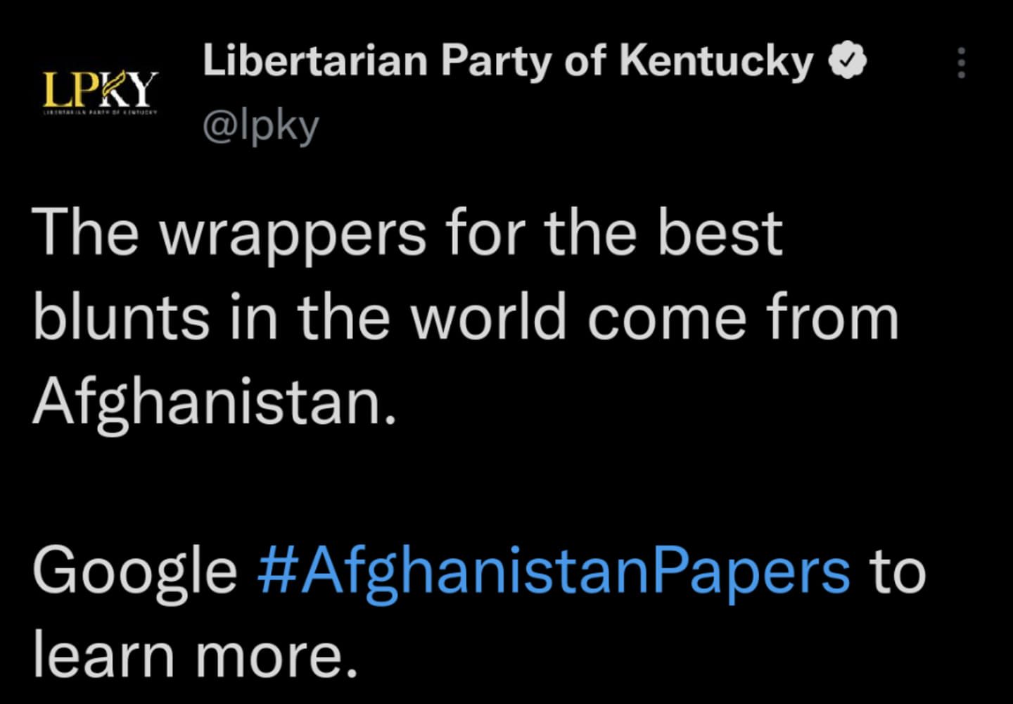 has yall brehs tried them sweet afghan kush