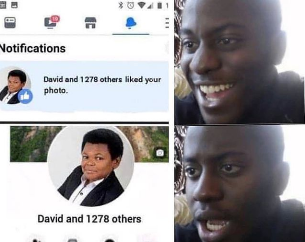 Big brain move from David