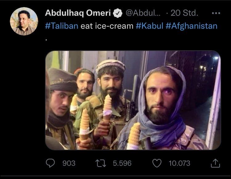 Taliban are trolling biden