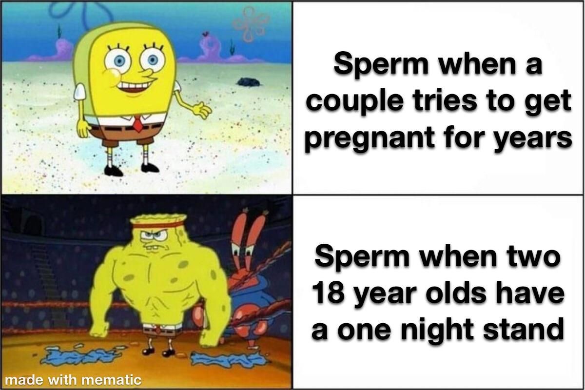Sperm is weird