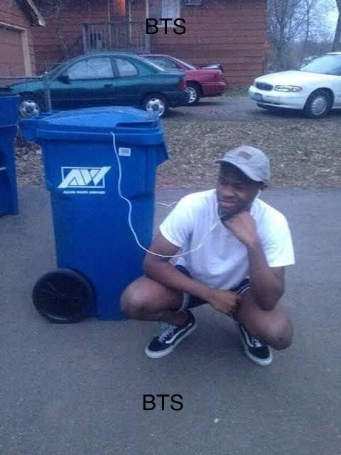 Listening to BTS be like