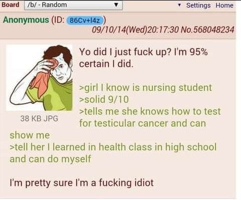 anon is dense