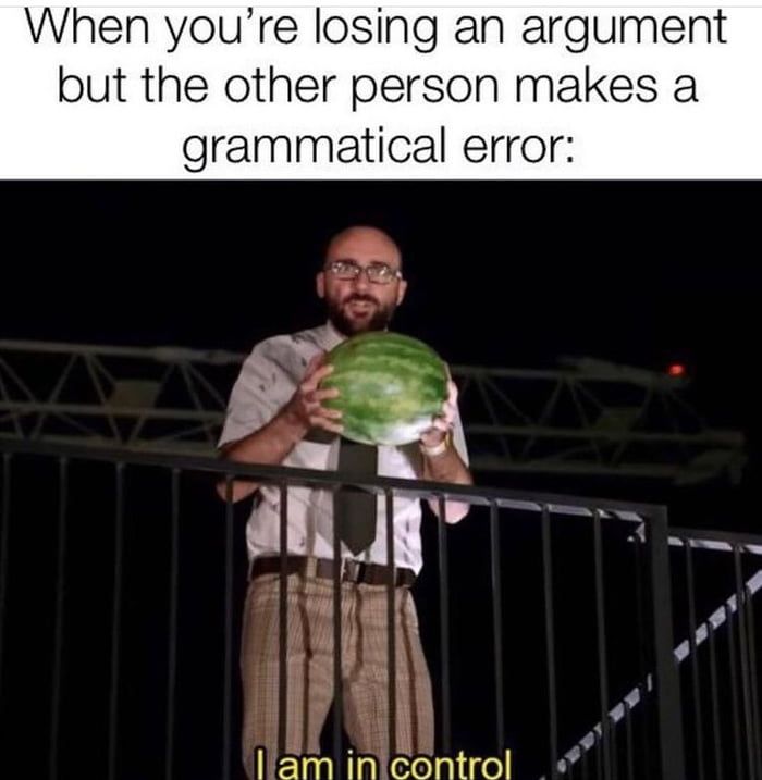 i suck at british grammar