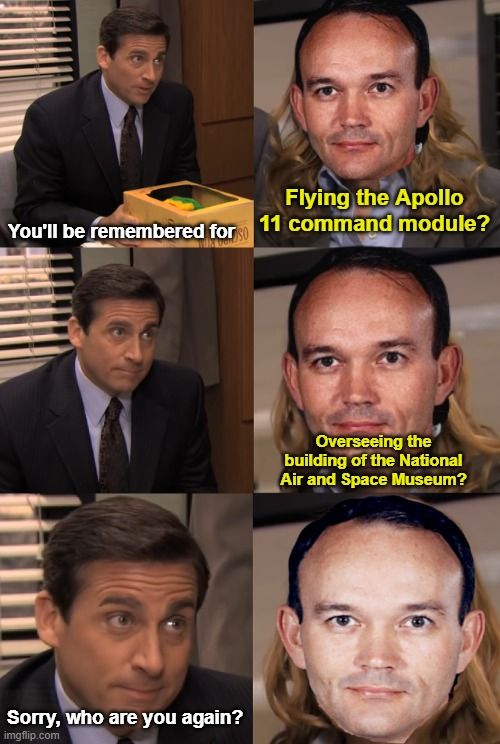 Michael Collins put his heart and soul into Dunder Mifflin, and this is the thanks he gets?!