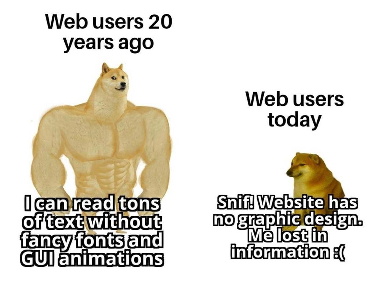 simpler times