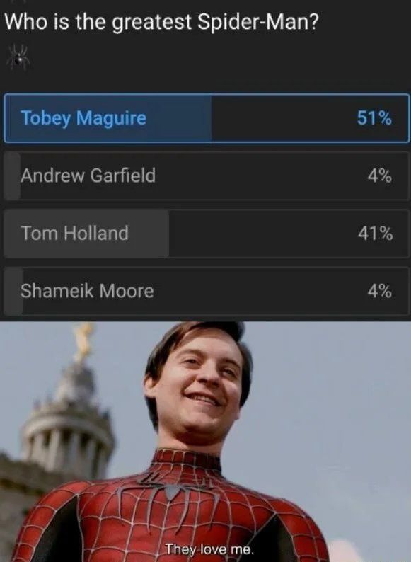 We want Tobey