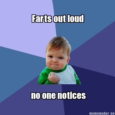 Farting in public