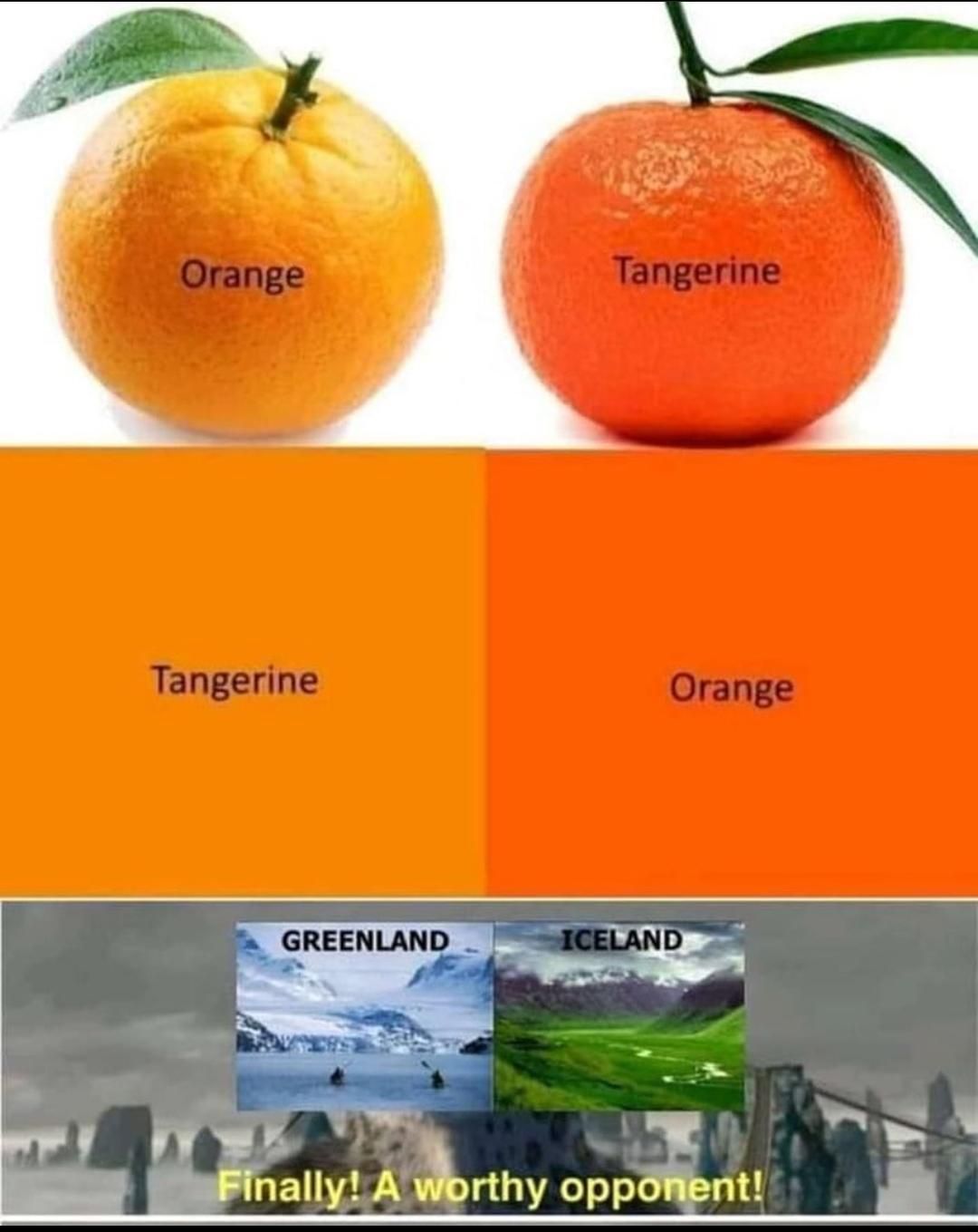 Ah yes, orange