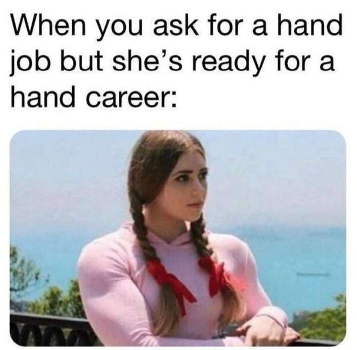 A fist job... wait