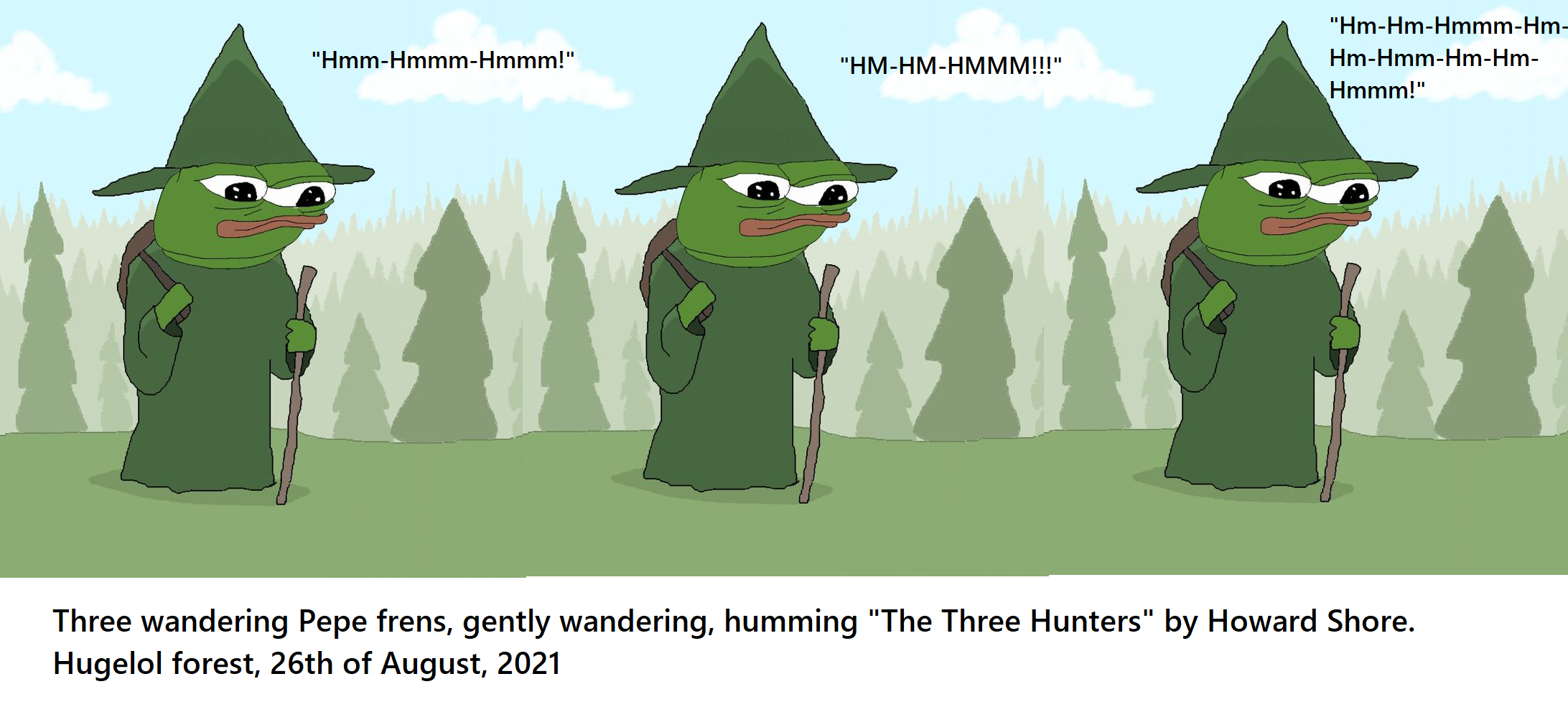 The Pepe's are going to Isengard!?