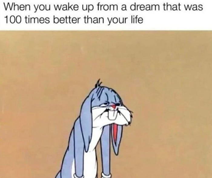 no not really, even in my dreams i'm still horrible