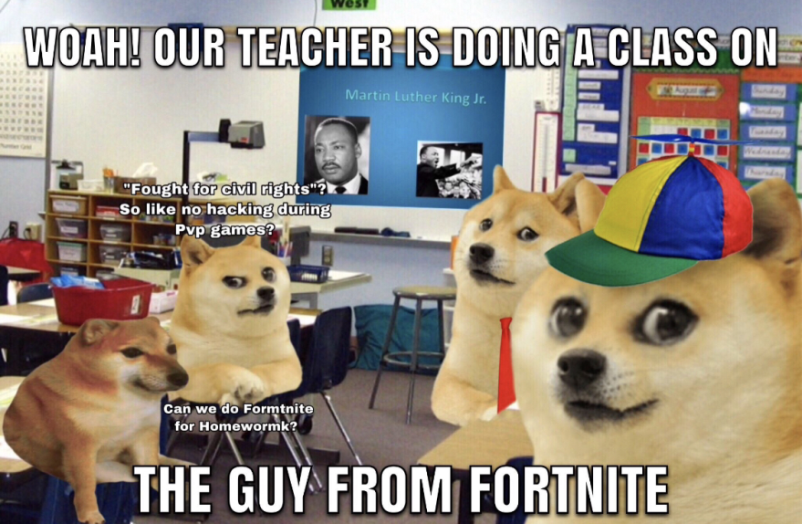 :^)
