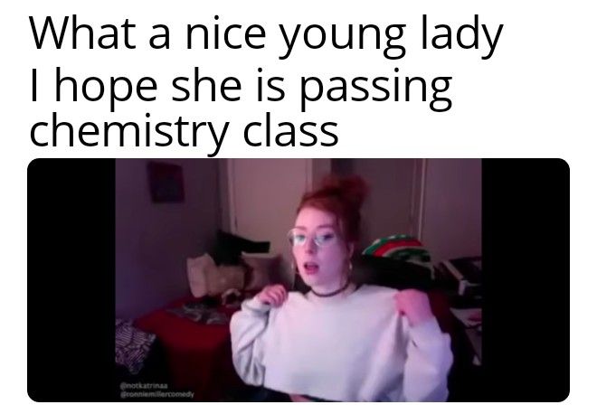 I bet she is a nice student