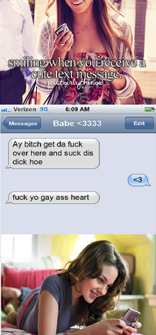 Those messages <3