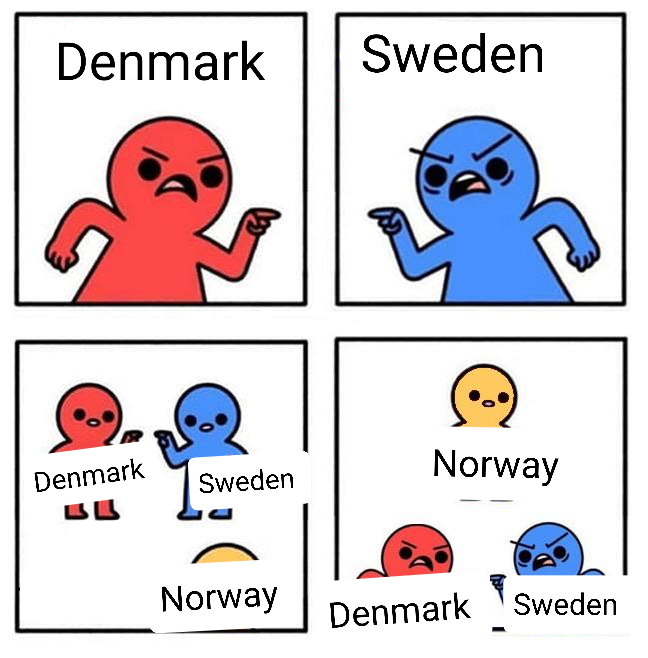 Made a meme of every country's history day 191: Denmark