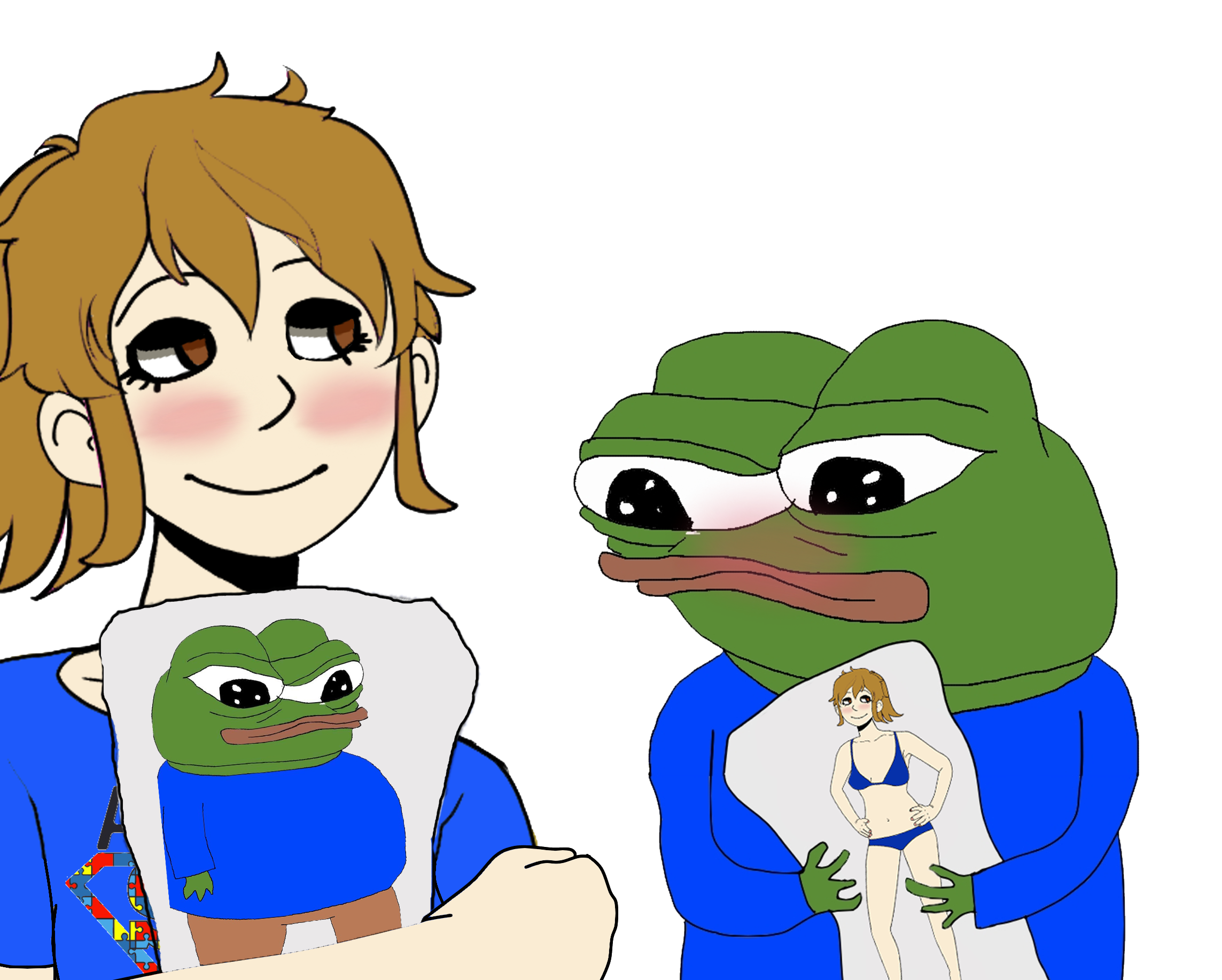 When you get eachother the same gift for Valentine's day <3