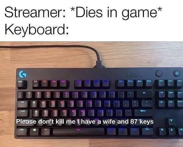 Keyboard has sufferd enough