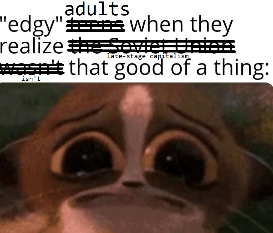 I made you a shitty clapback meme, don't you ever say I don't love you