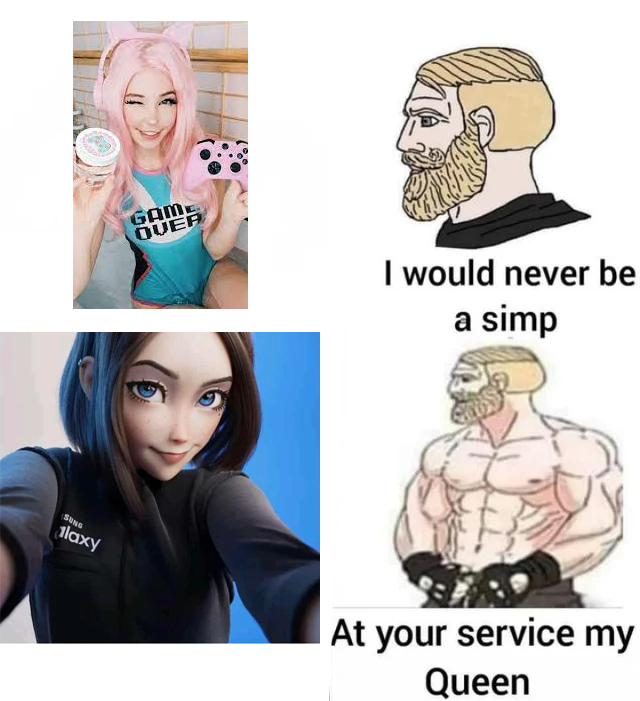 What do you mean "she isn't real"?