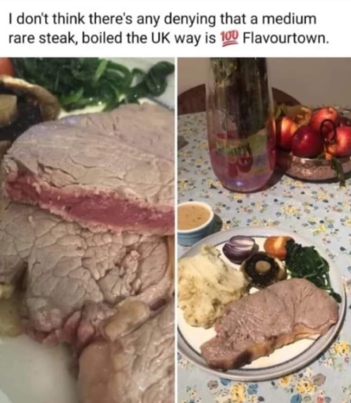 Fine bri'ish cuisine