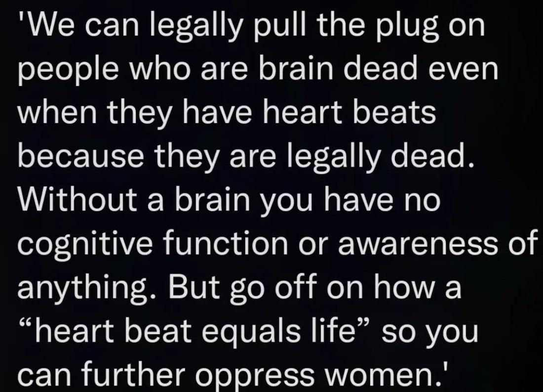consciousness bias from the conscious, fkn typical from those hypocrites