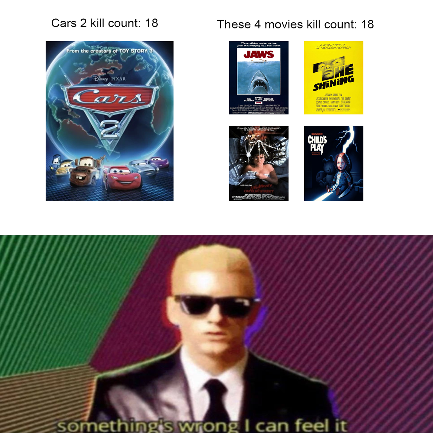 Yet Cars 2 was a G-rated film.