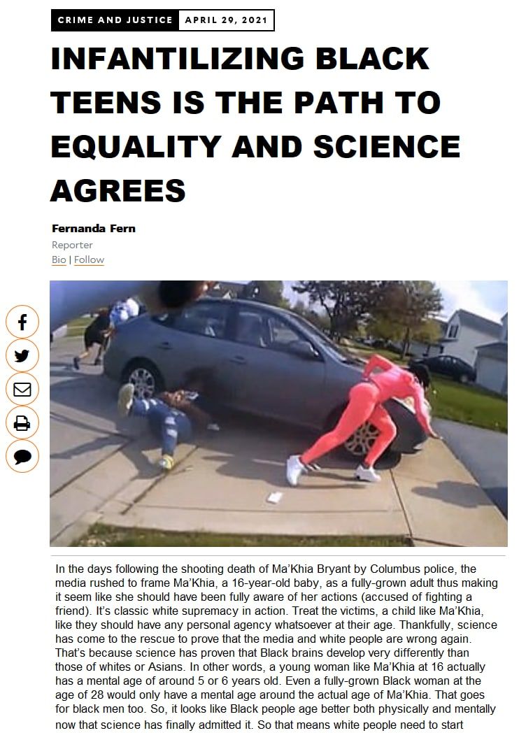 So basically they're retarded?