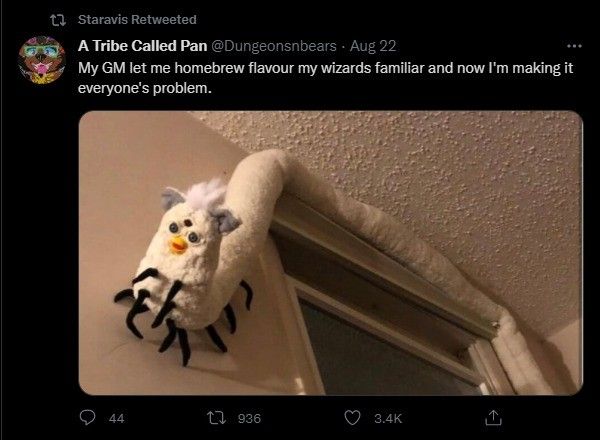 The furbypede hungers for mortal flesh