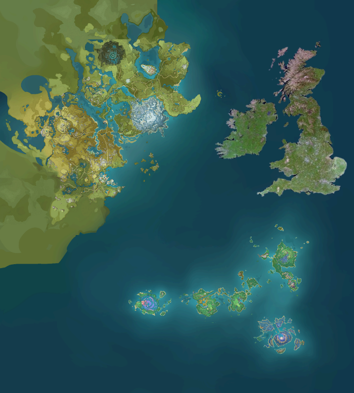 New Genshin map leak