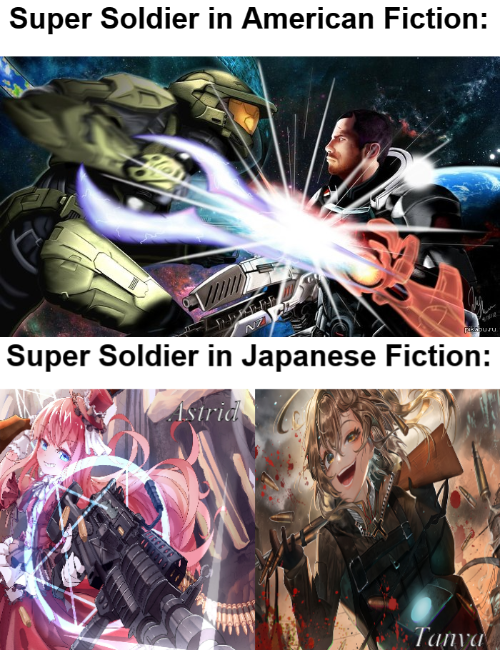 American vs Japanese