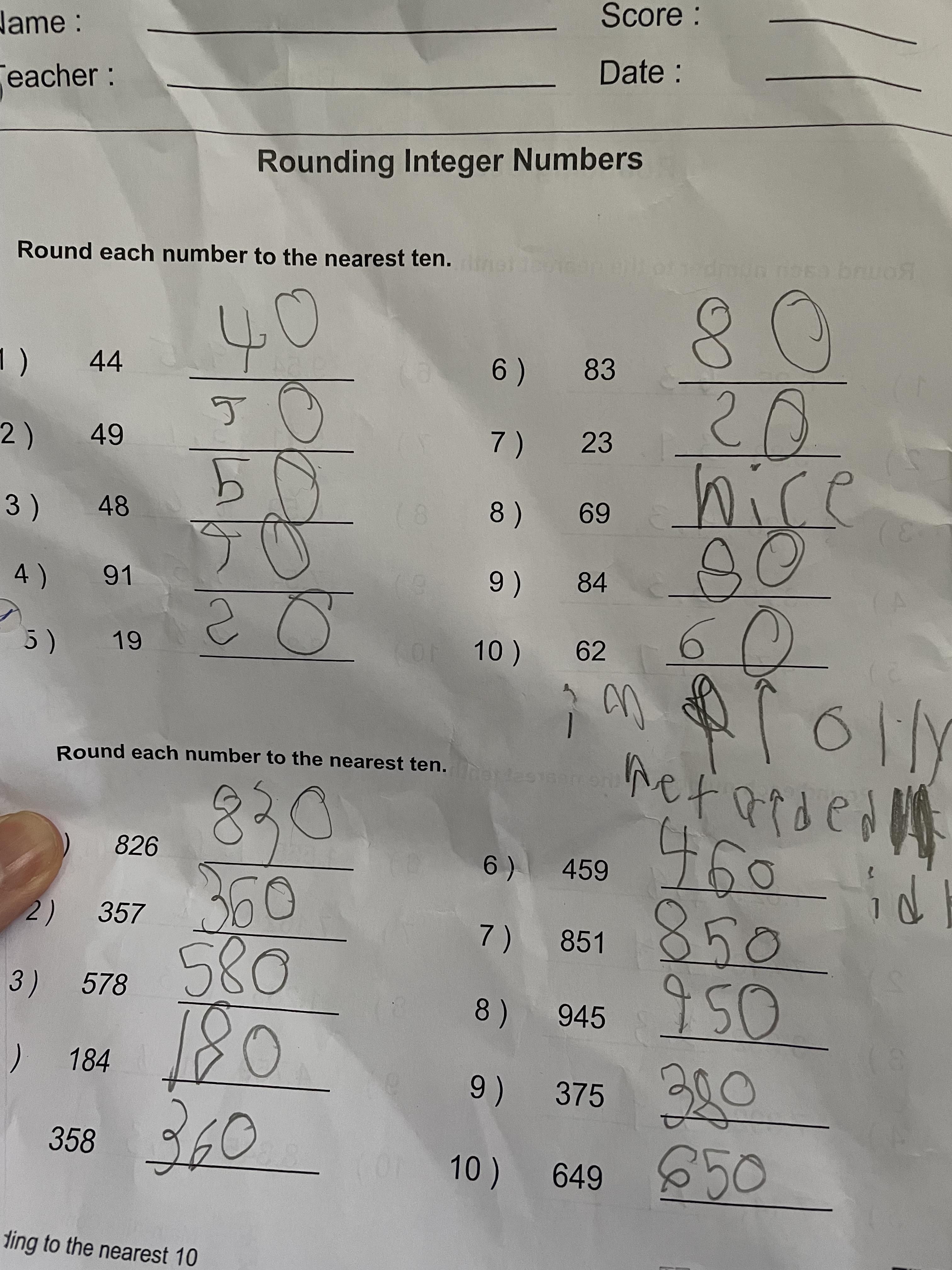 My son asked me to check his homework answers. I’m not even mad.