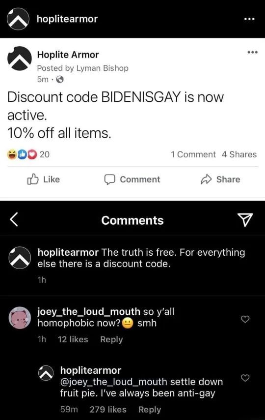 i know who im buying from now